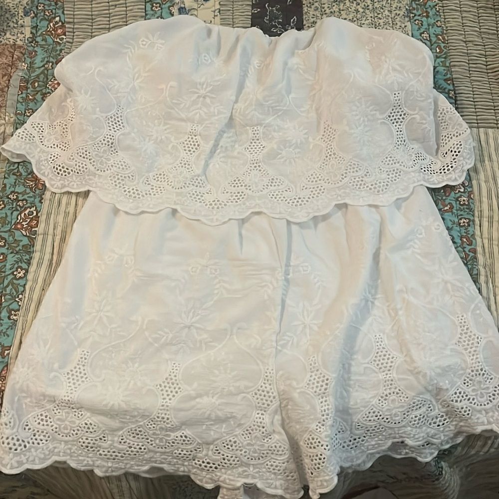 Halter one piece shorts